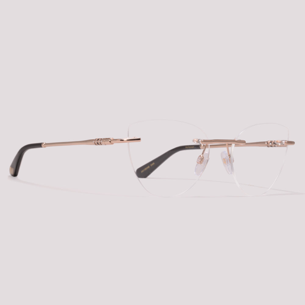 Ana Hickmann AH10048 04A Dourado - Grau - 53 mm