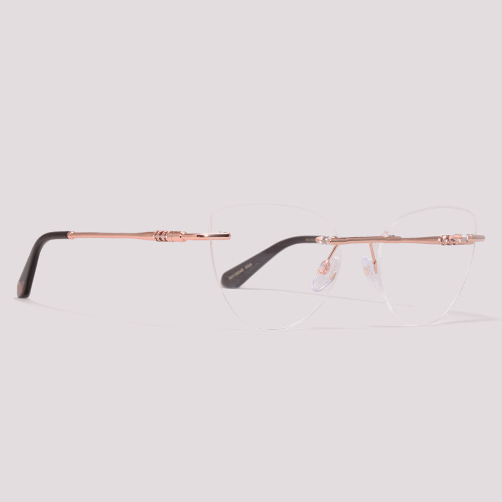 Ana Hickmann AH10048 05A Dourado - Grau - 53 mm