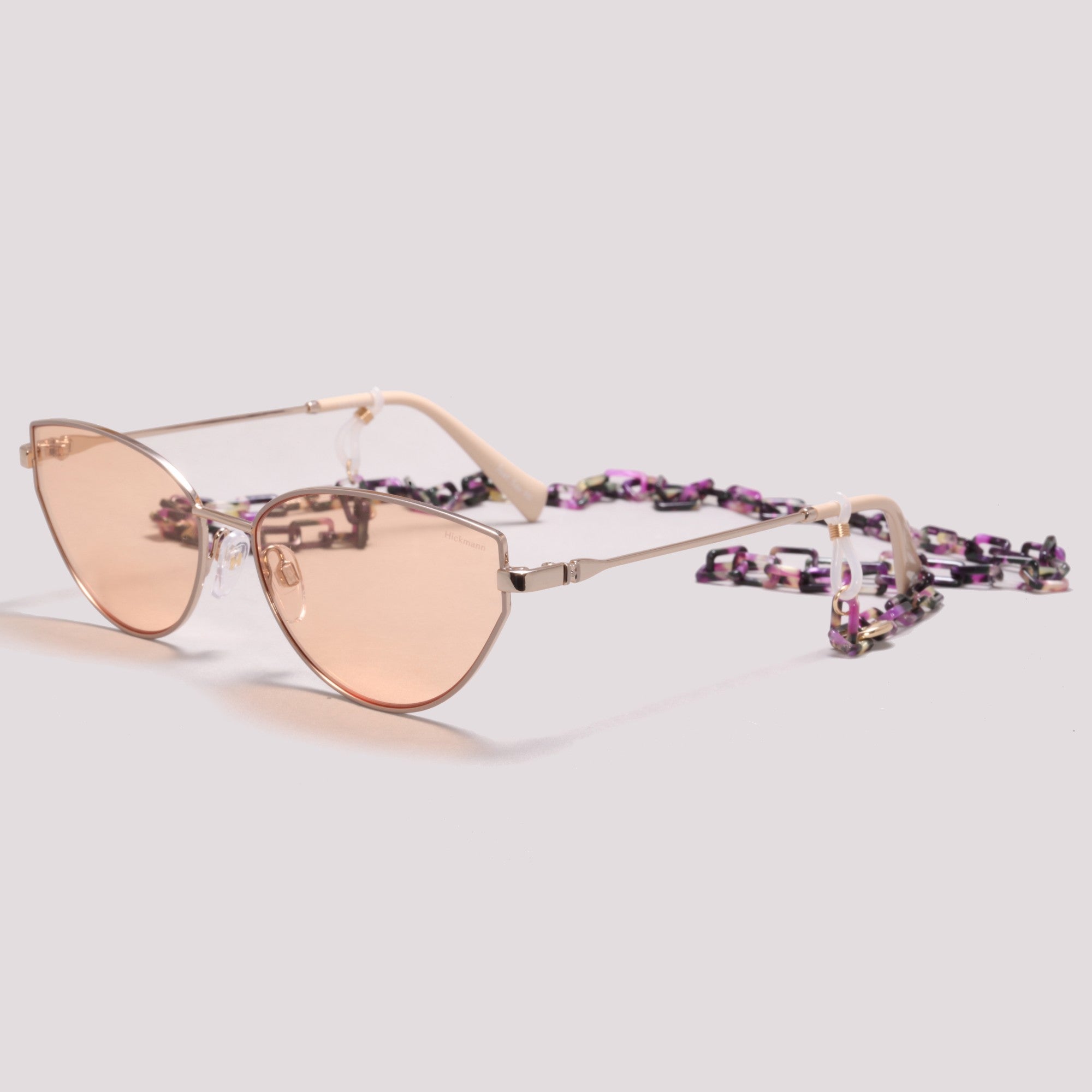 Hickmann HI30016 08A Dourado Brilho Rosa - Solar - 57 mm