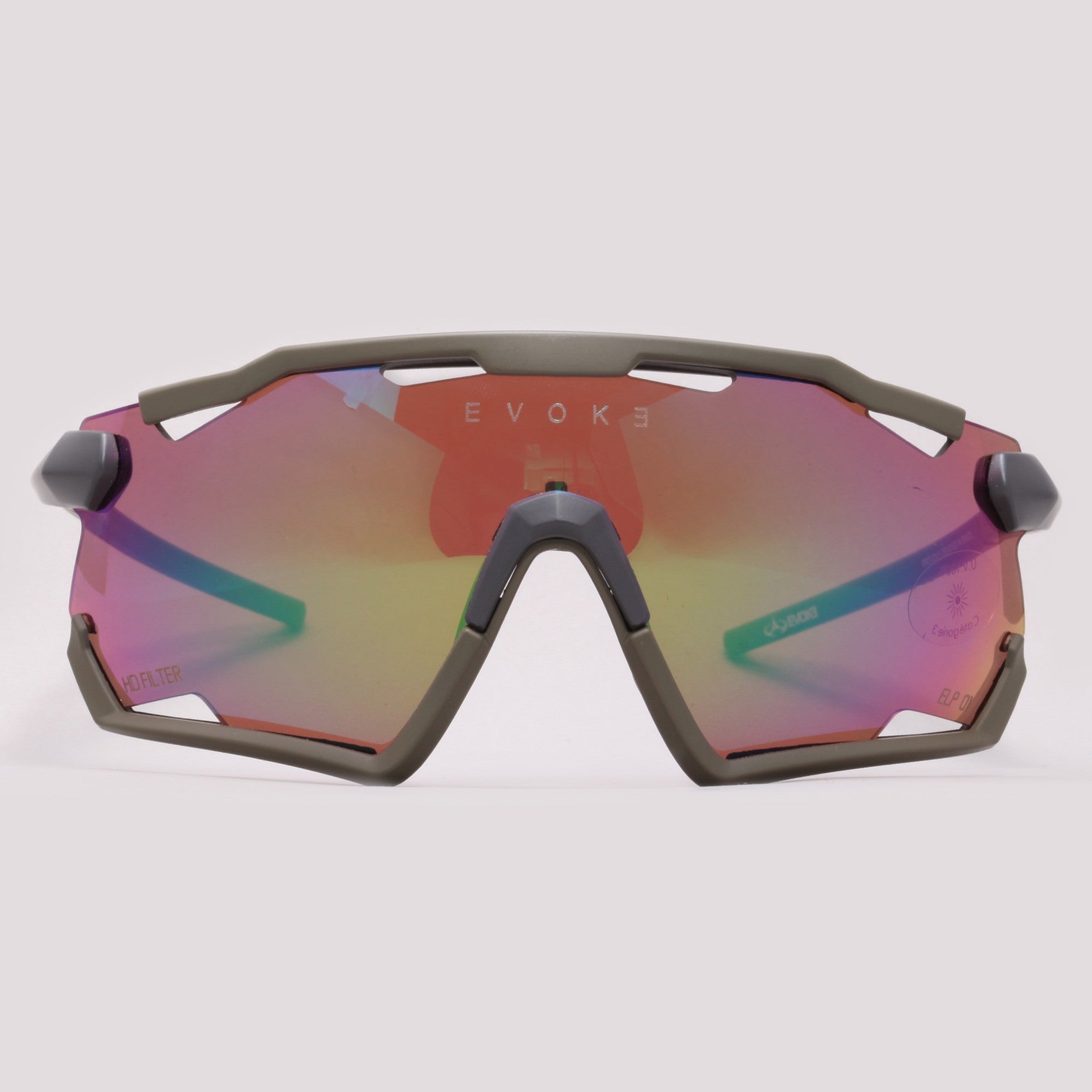 Evoke Life Performance ELP01 Endurance EA11C - Policarbonato HDX Hidrofóbico - Lente 59 MM - Sol