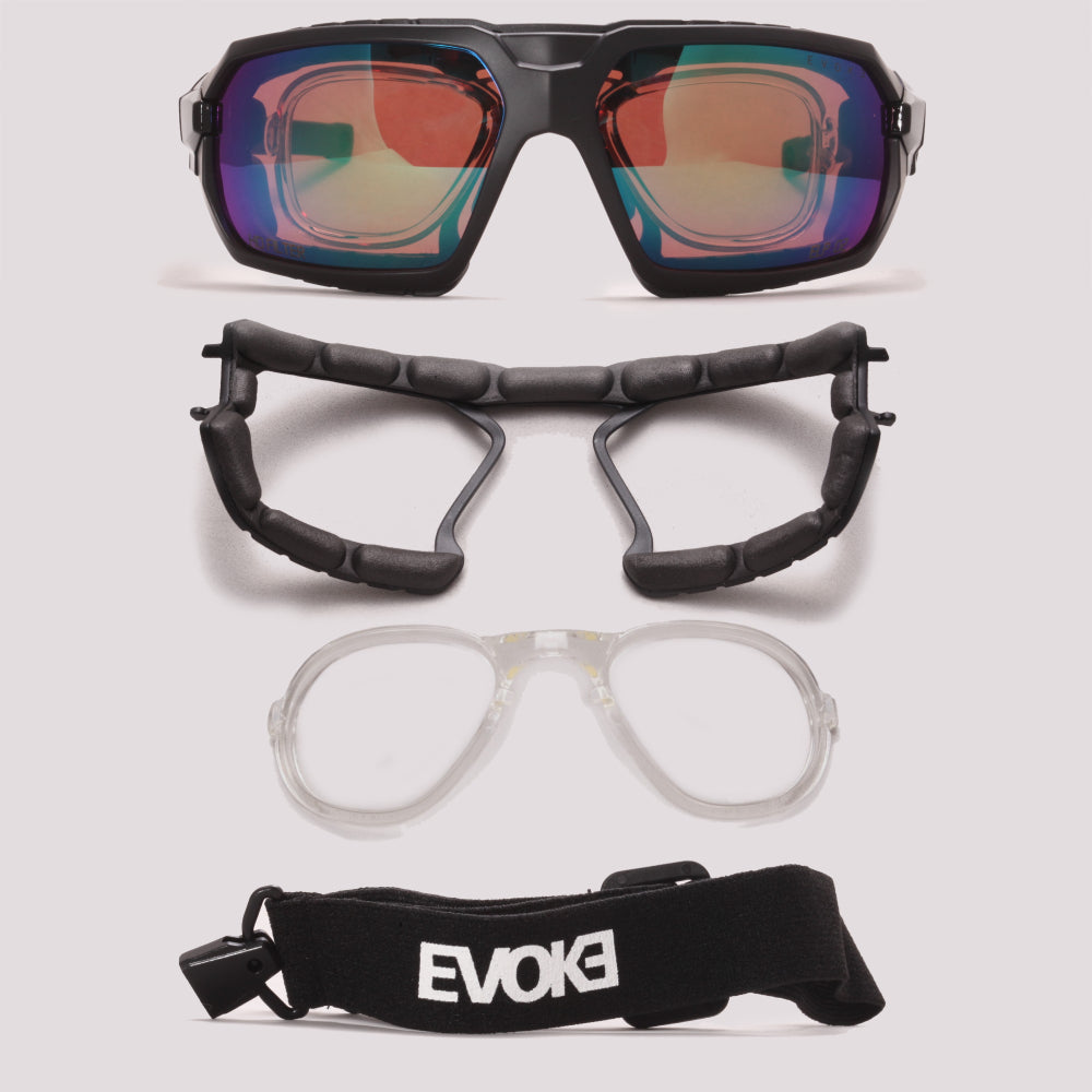 Evoke Life Performance ELP02 Kite Loop A12C - Policarbonato HDX Hidrofóbico - Lente 45 MM - Sol