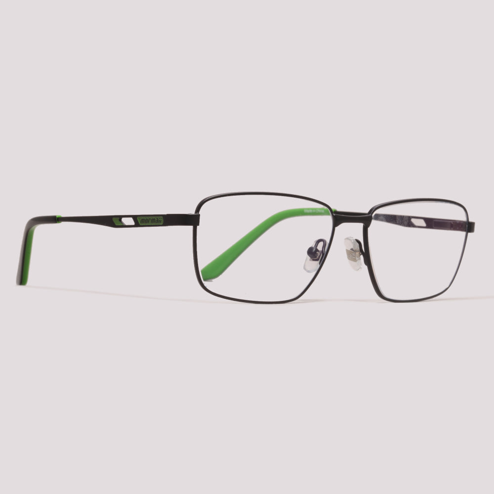 Mormaii M6147 Retangular Preto/ Verde - Grau - TAM 54 mm