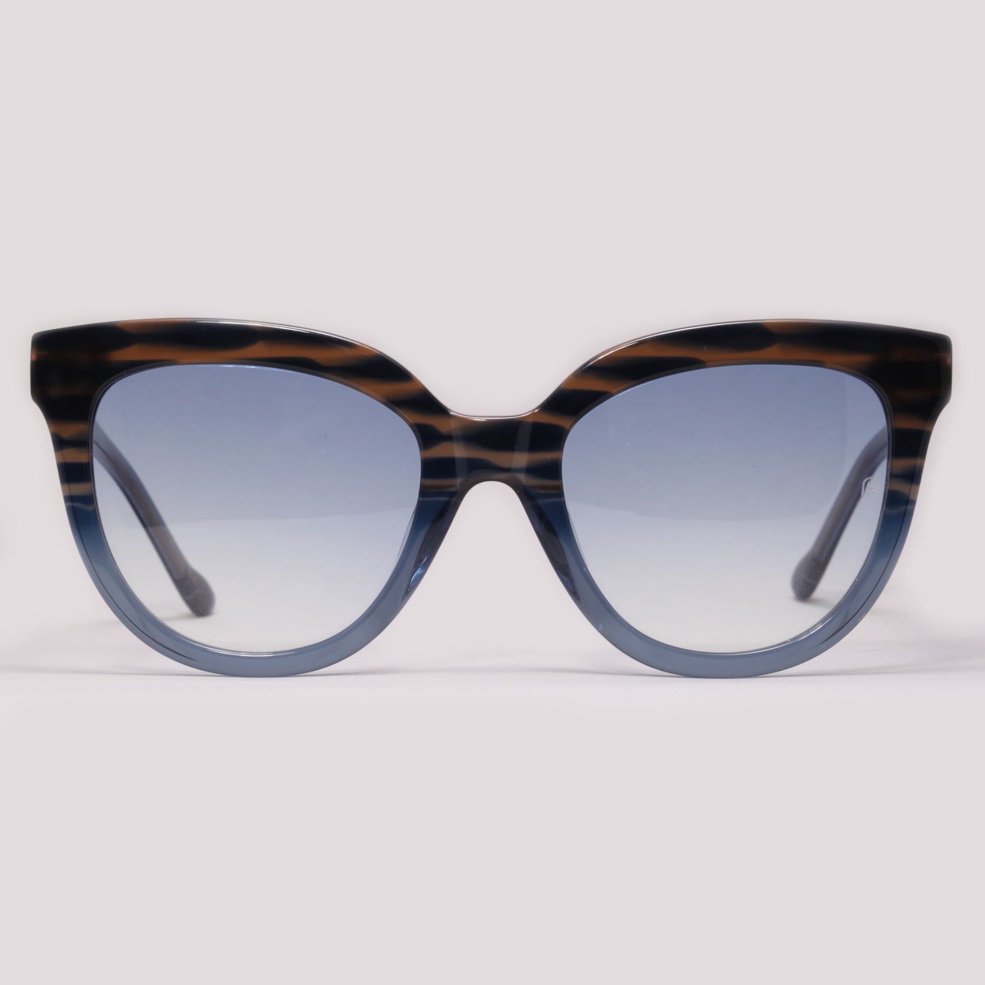 Ana Hickmann Tati 1 AH90036 D22 Azul Mesclado - Sol - 53 mm