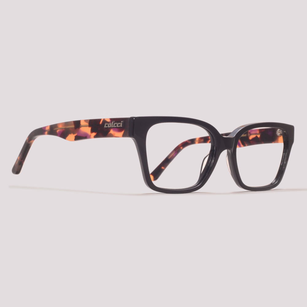 Colcci Liz Preto Brilho Demi Violeta Brilho - Grau - 55 mm