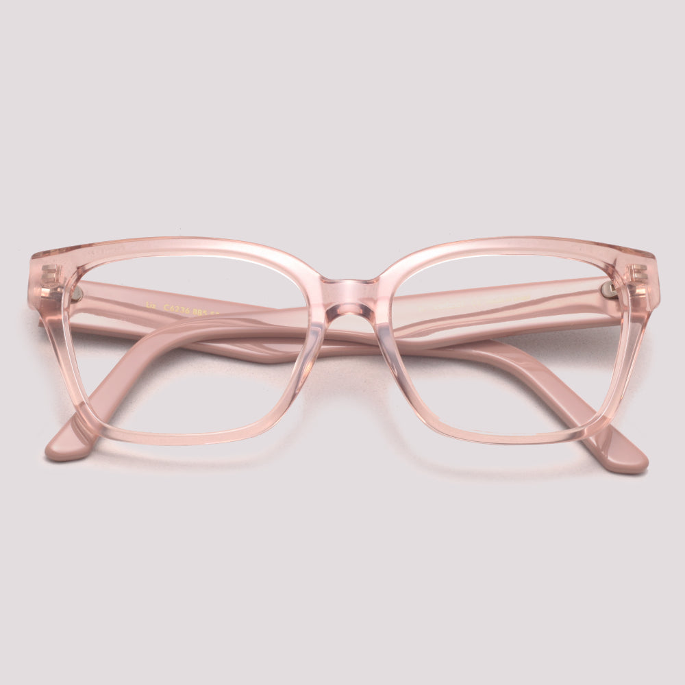 Colcci Liz Rosa Claro Nude Brilho - Grau - 55 mm