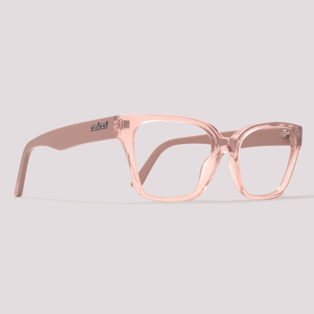 Colcci Liz Rosa Claro Nude Brilho - Grau - 55 mm