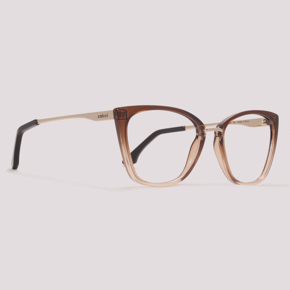 Colcci Aretha Y Teen Marrom Degradê - Grau - TAM 52 mm