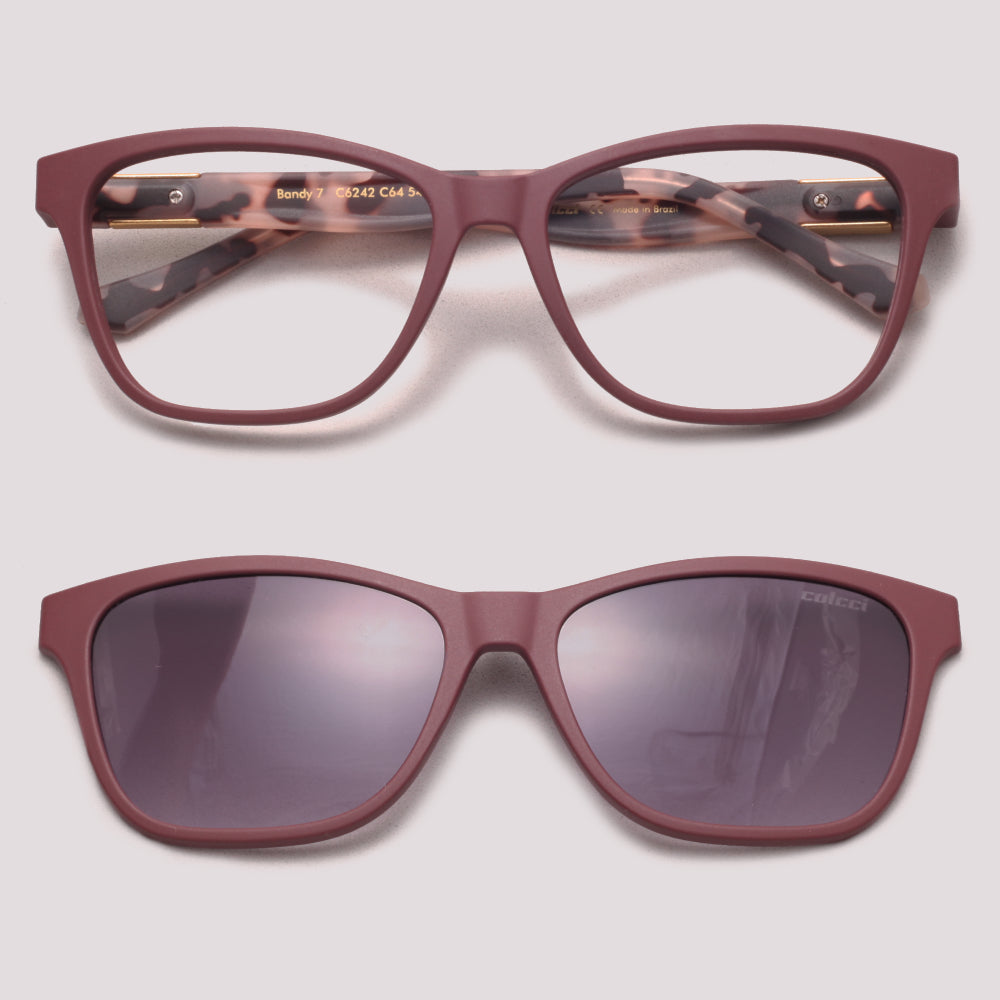 Colcci Bandy 7 Clip On Marsala Fosco - Grau - 54 mm
