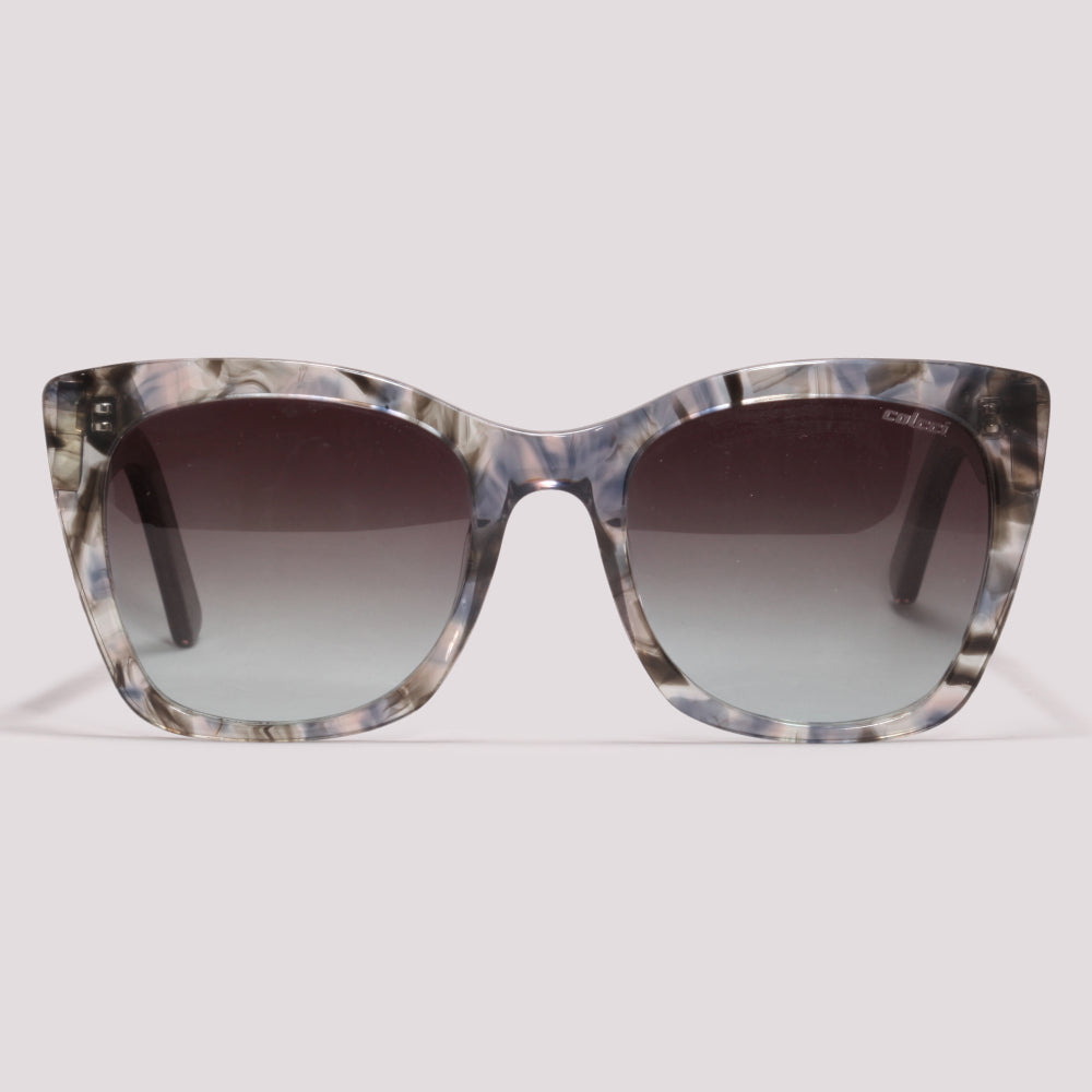 Colcci May Azul e Cinza Mesclado Preto Degradê - Sol - 52 mm