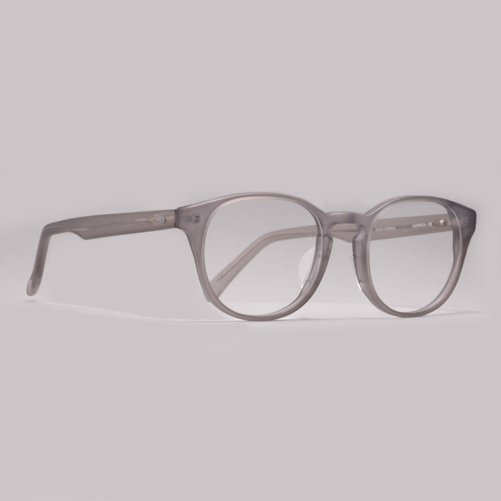 HB Ecobloc 0514 Redondo Matte Smoky Quartz - Grau - TAM 47 mm