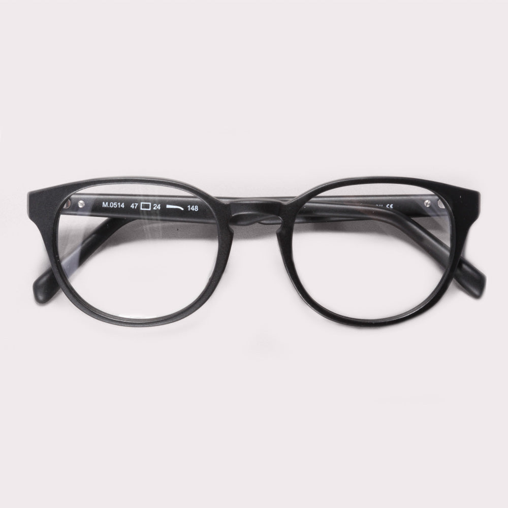 HB Ecobloc 0514 Redondo Matte Black - Grau - TAM 47 mm