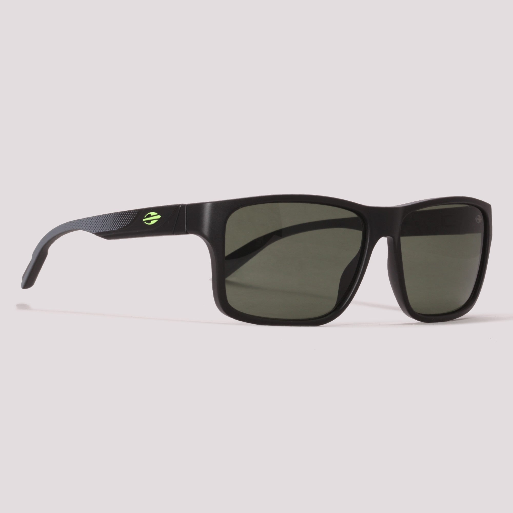 Mormaii Ancara 3 Preto Com Amarelo Fluor Lente G15 - Sol - 57 mm