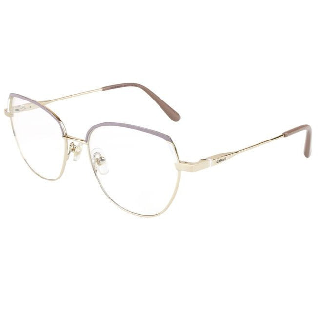 Colcci C6228 Retrô Dourado Brilho C/ Nude - Grau - TAM 54 mm