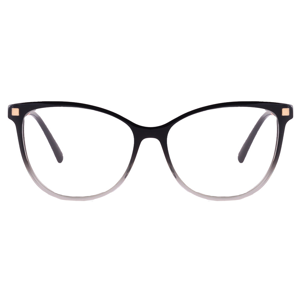 Ana Hickmann 20 Anos Clip on AH60034 A01 preto - Lente 5,4 cm - Grau