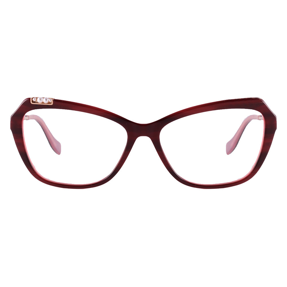 Ana Hickmann 20 Anos AH60041 G03 marrom mesclado e rosa - Grau - Lente 5,6 cm - Grau