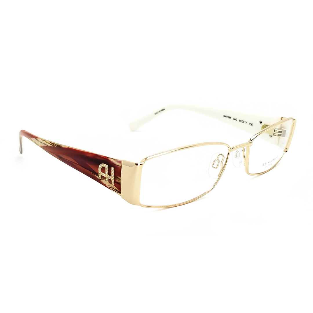 Ana Hickmann AH1109 04C Dourado Brilho e Marrom - Grau - 53 mm