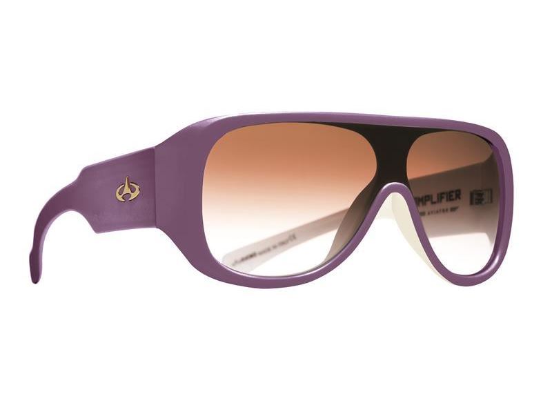 Óculos de Sol Evoke Amplifier Aviator Violet Nude/ Brown Degradê
