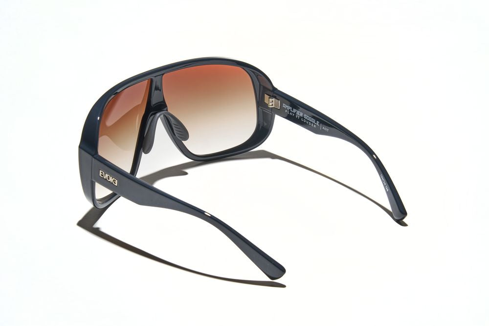 Evoke Amplifier Goggle High-end A01T Midnight Shine Gun Brown Gradient - Lente 139 MM - Sol