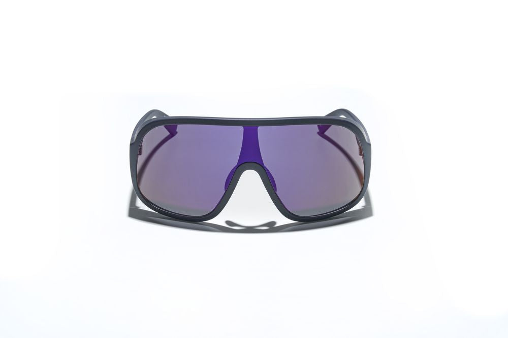 Evoke Amplifier Goggle High-end A12S Midnight Matte Gun Lilac Flash - Lente 139 MM - Sol