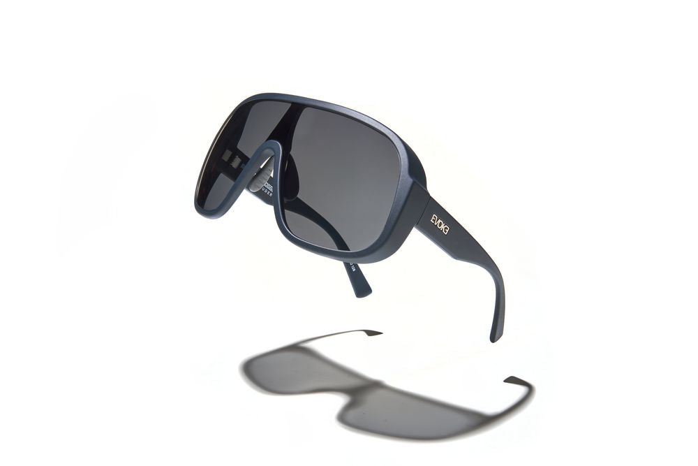 Evoke Amplifier Goggle High-end A12S Midnight Matte Gun Lilac Flash - Lente 139 MM - Sol