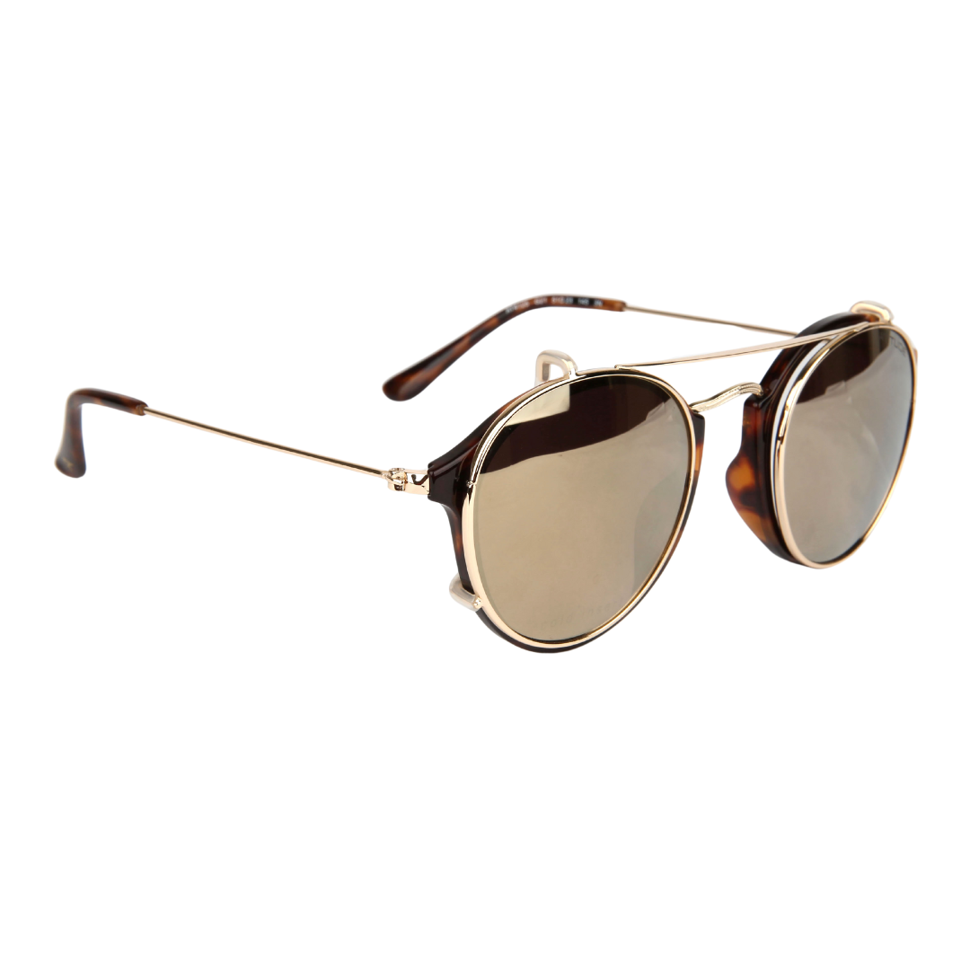 Atitude AT4125 G21 Clip on Marrom Mesclado Brilho - Grau - 51 mm