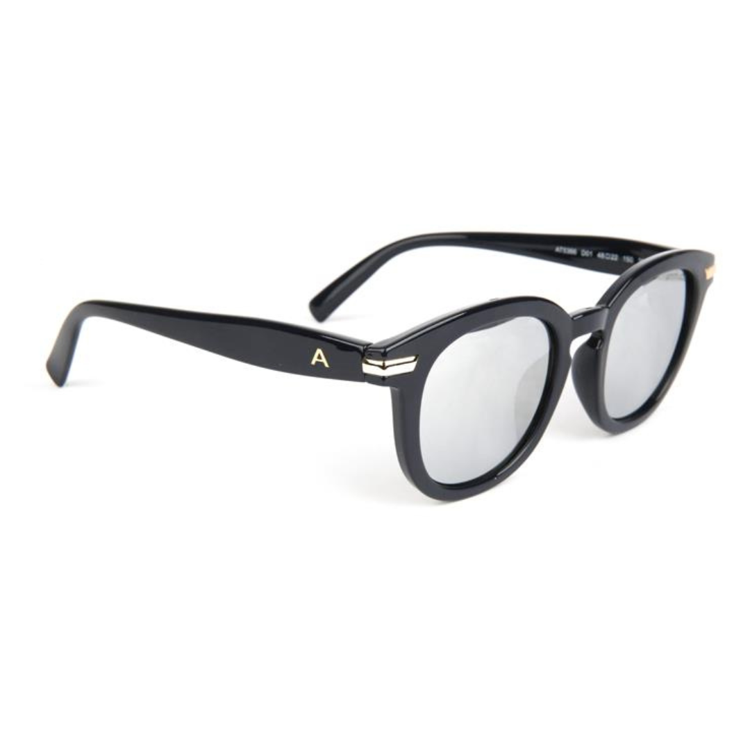 Atitude AT5366 D01 Azul Brilho Prata Espelhado - Sol - 48 mm