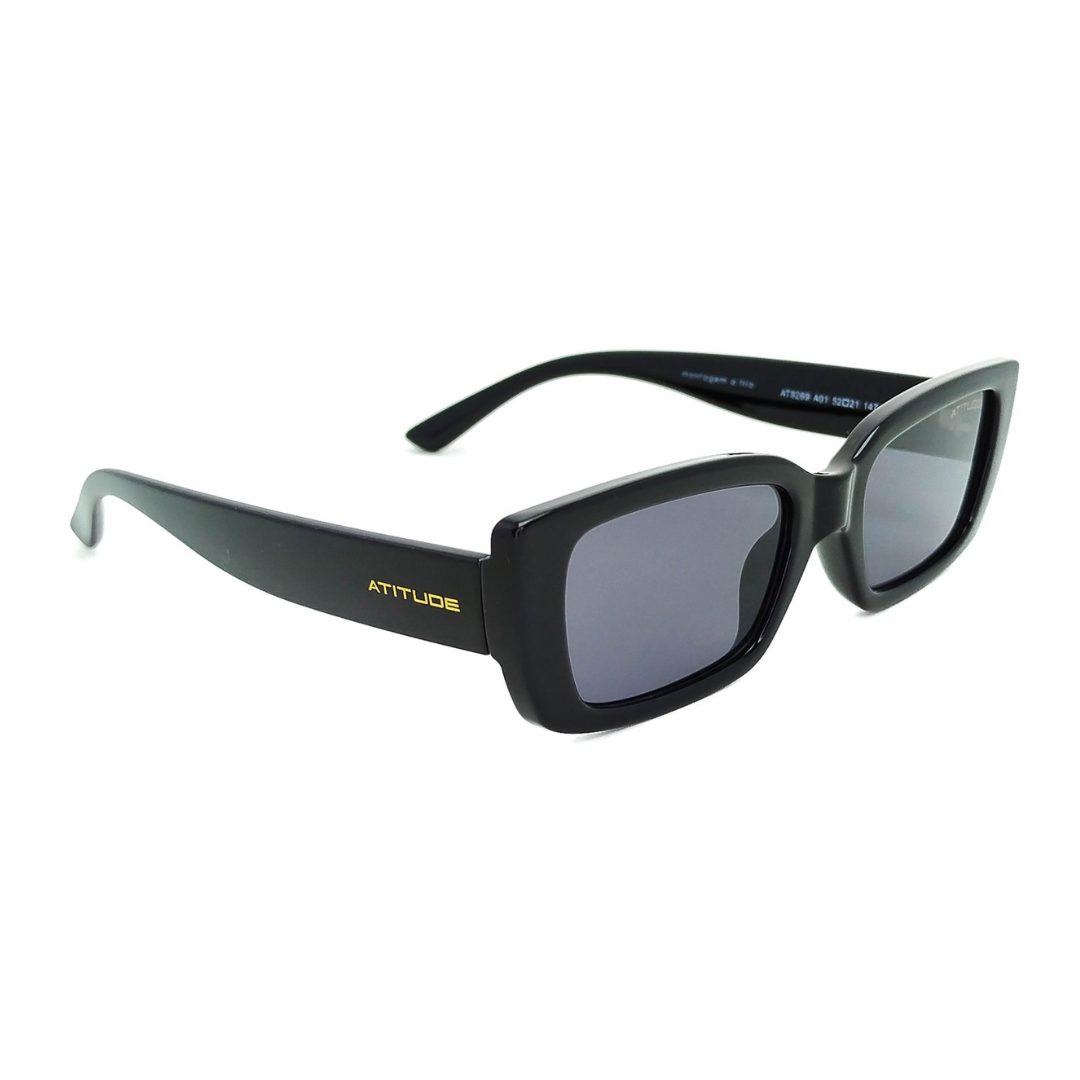 Atitude AT8269 A01 Preto Brilho Preto - Sol - 53 mm