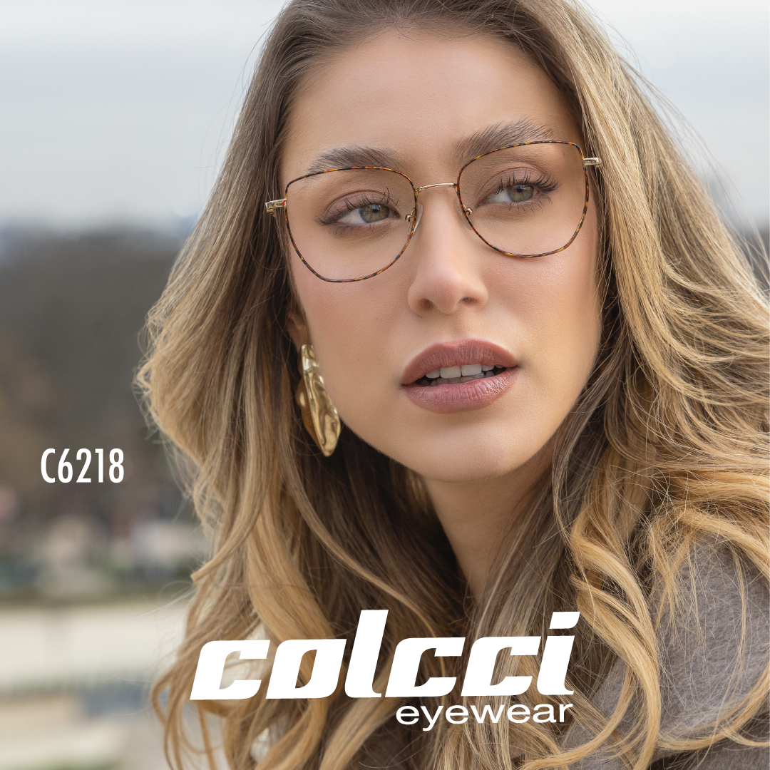 Colcci C6218 Retrô Dourado/ Mesclado Marrom - Grau - TAM 54 mm