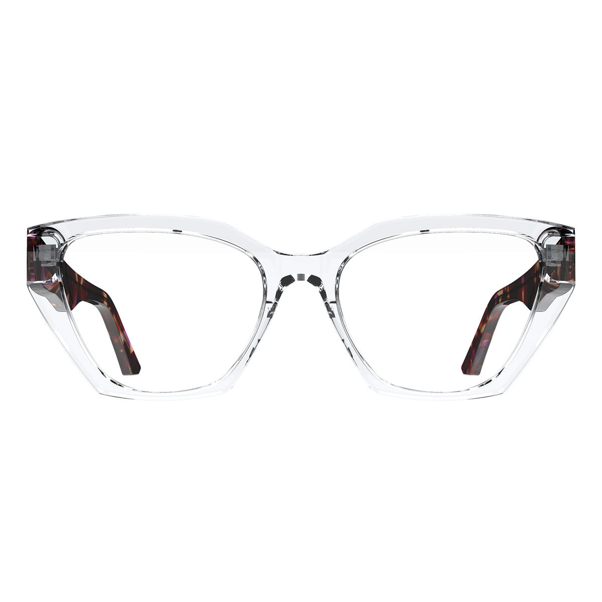 Colcci Serena Retrô Transparente C/ Demi Roxo - Grau - TAM 54 mm