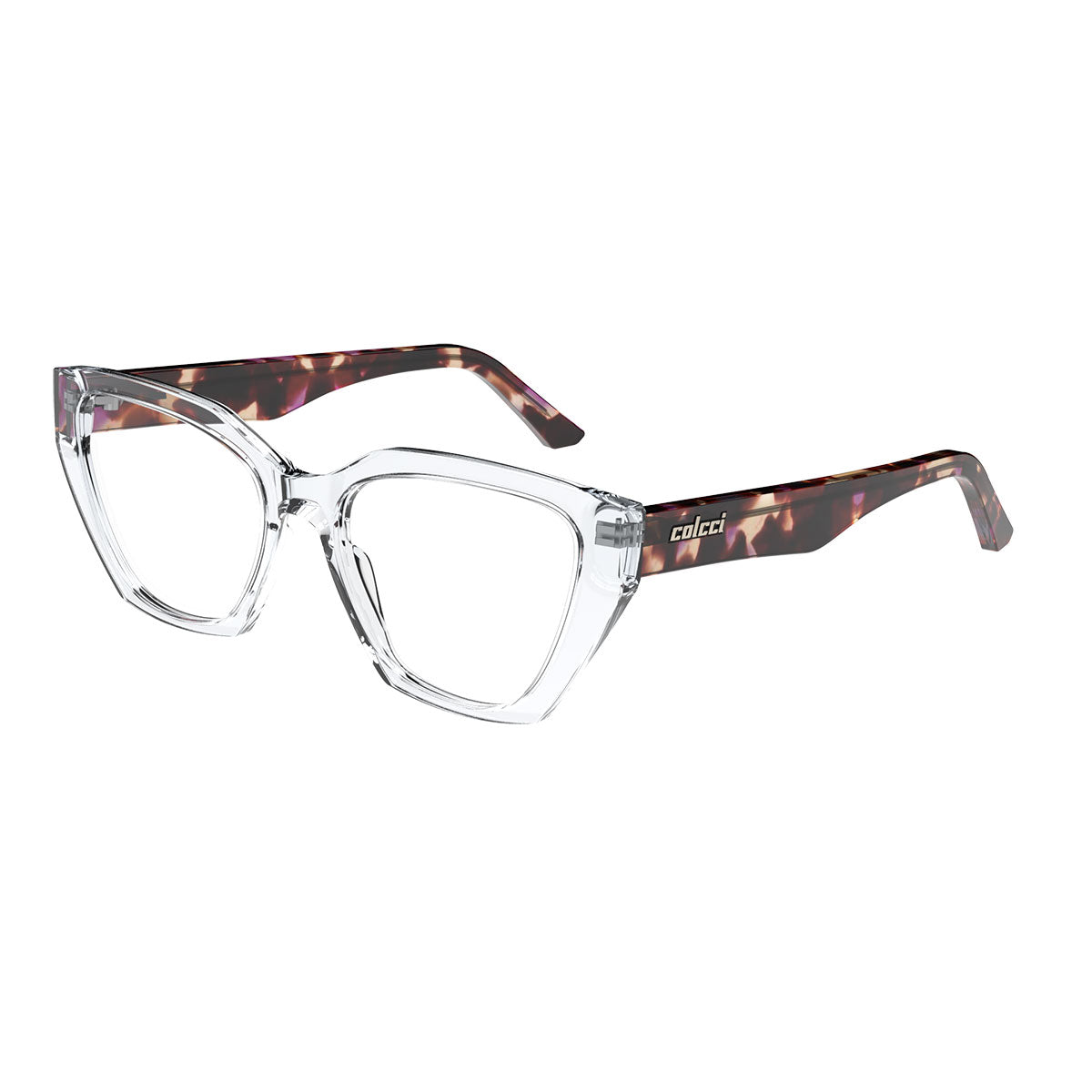 Colcci Serena Retrô Transparente C/ Demi Roxo - Grau - TAM 54 mm