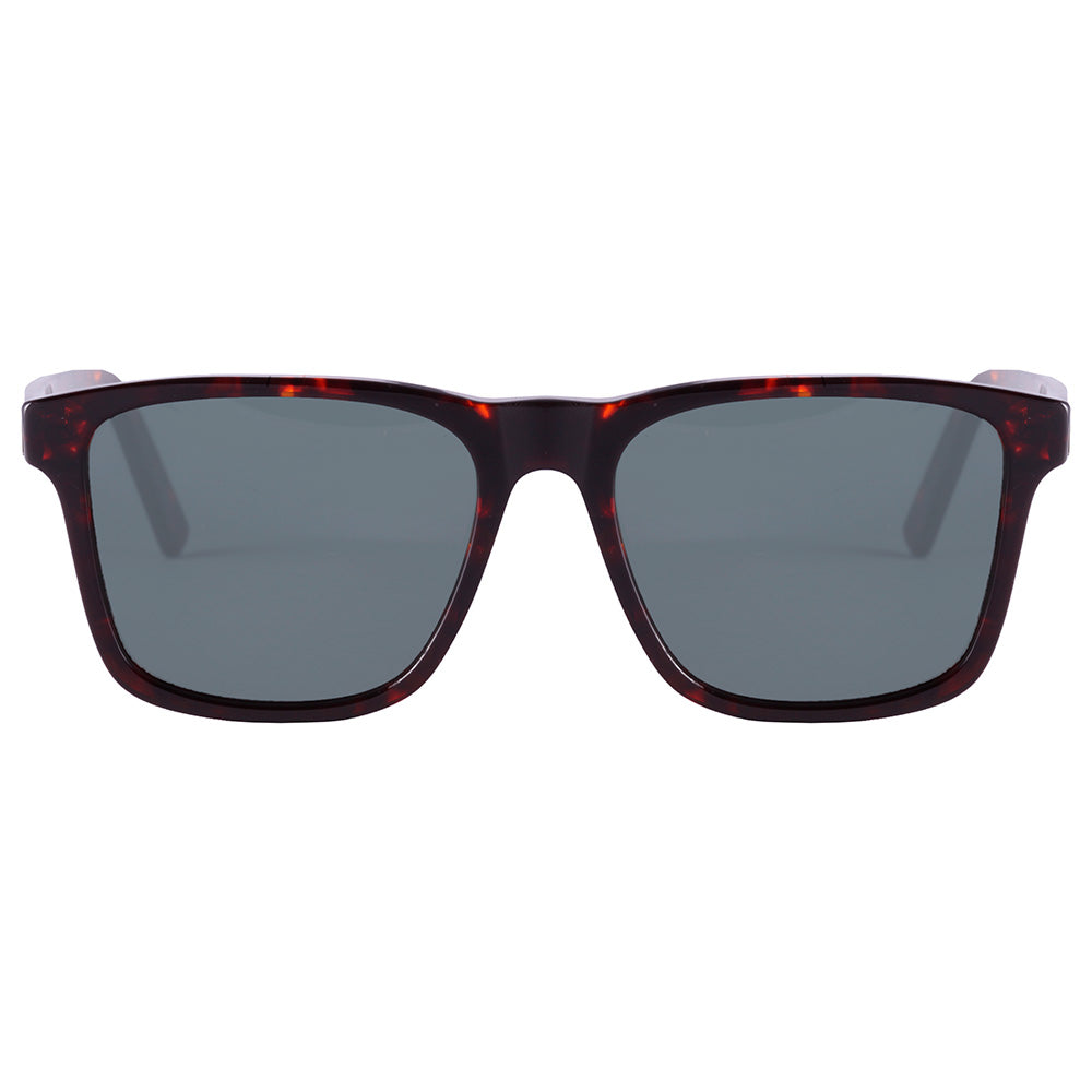 Colcci Baoba - Klebber Retangular Toledo Marrom Mesclado Brilho/ Verde G15- Solar - TAM 53 mm