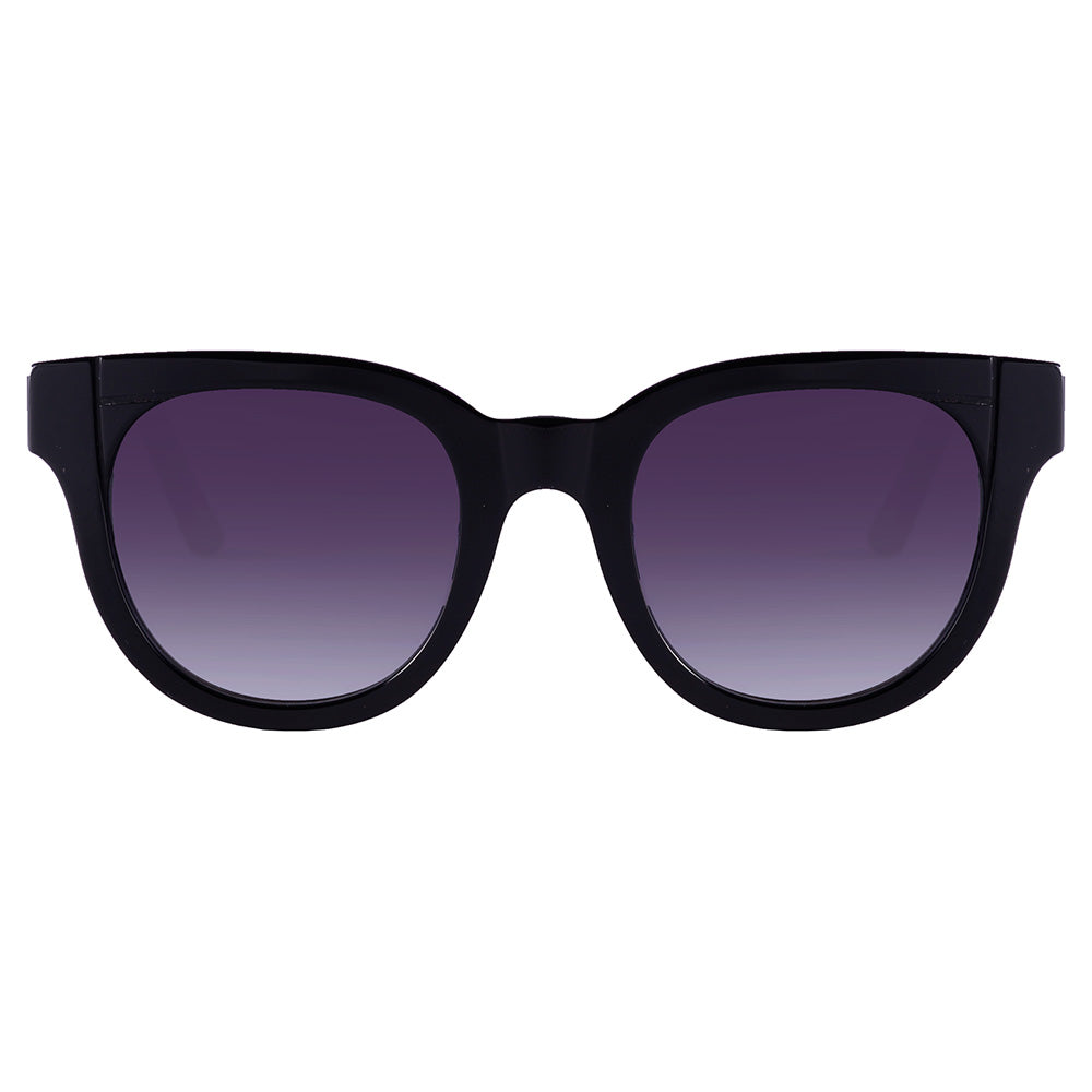 Colcci Aline Retrô Preto Brilho/ Preto Degradê - Solar - TAM 48 mm