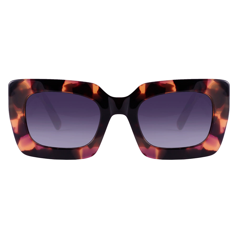 Colcci Brenda Retrô Marrom Mesclado/ Preto Degradê - Solar - TAM 49 mm