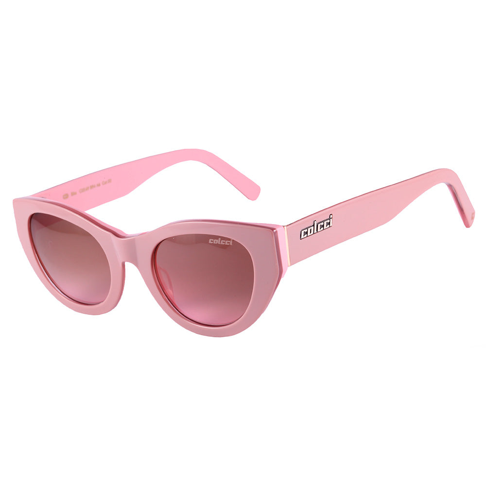 Colcci Rita Camila Queiroz Retrô Nude e Rosa Brilho/ Marrom Degradê - Solar - TAM 49 mm
