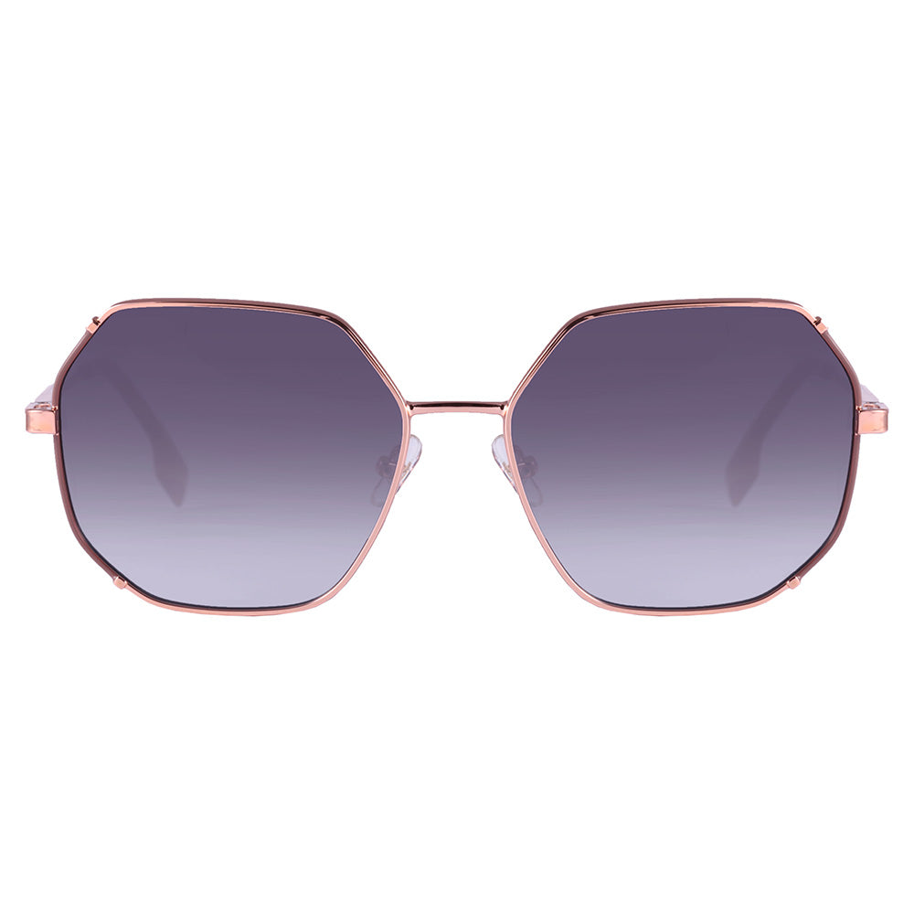 Colcci C0230 Geométrico Dourado e Bege Brilho/ Preto Degradê - Solar - TAM 54 mm