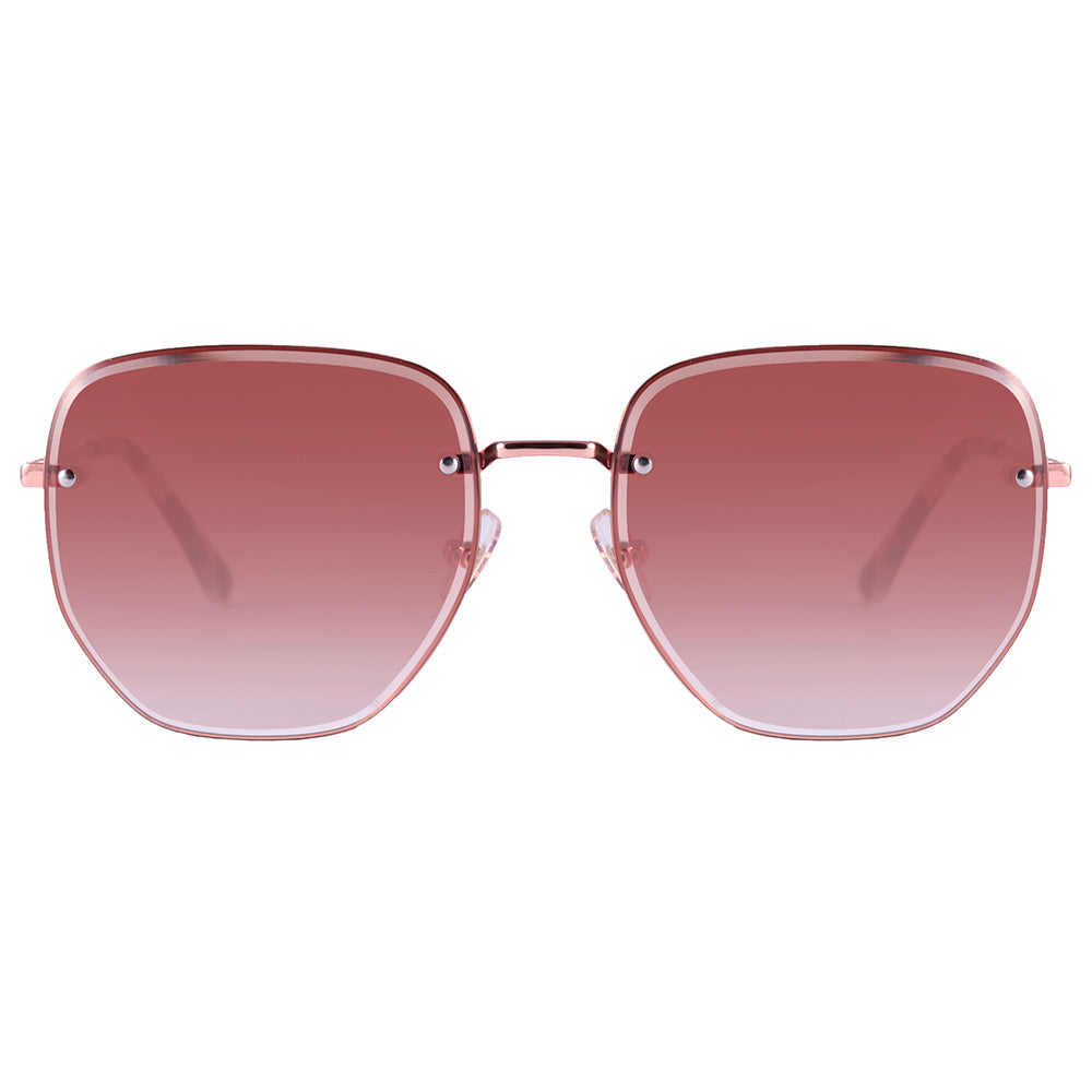 Colcci C0227 Retrô Dourado Brilho/ Marrom Degradê - Solar - TAM 50 mm