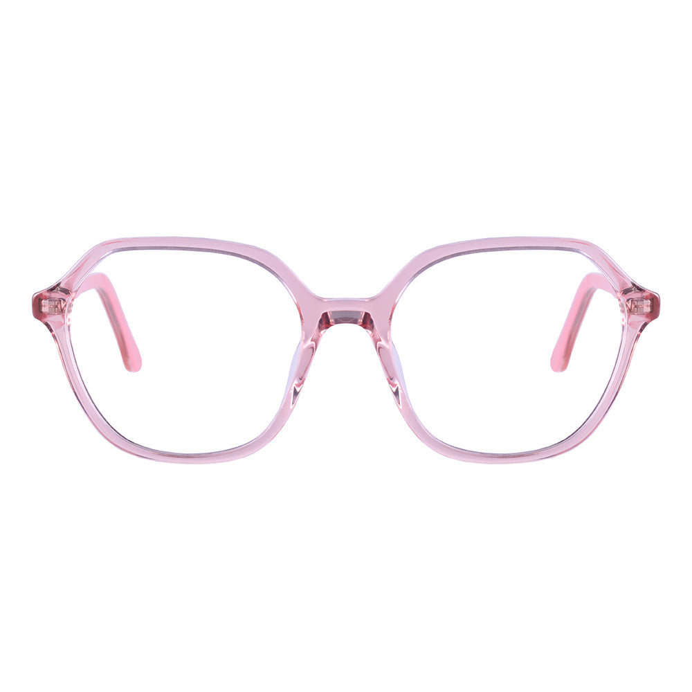 Colcci Alana Retrô Rosa Translúcido - Grau - TAM 55 mm