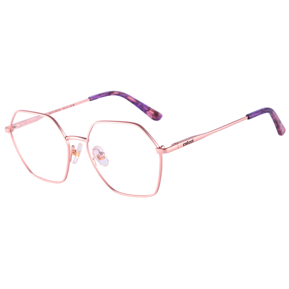 Colcci C6191 Geométrico Rosê Fosco - Grau - TAM 53 mm