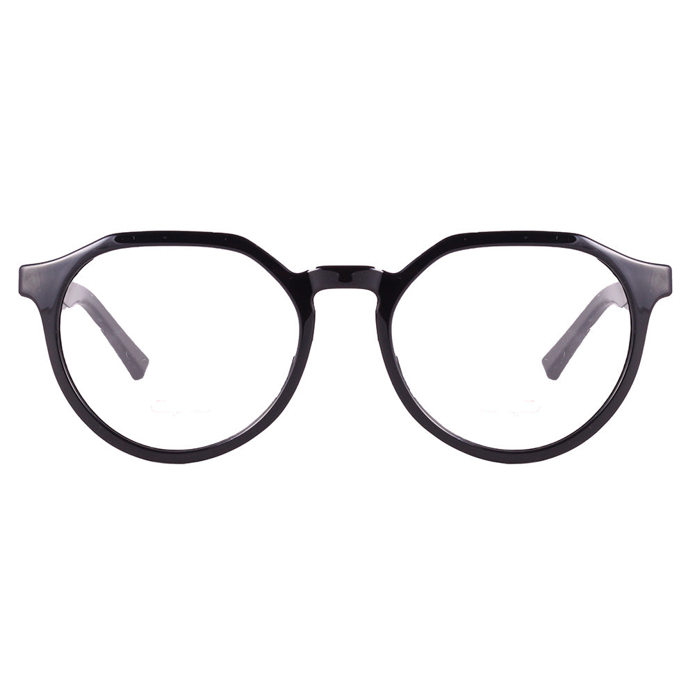 Colcci Bandy 6 Clip On Preto Brilho/ Preto Degradê - Lente 5,3 cm - Grau