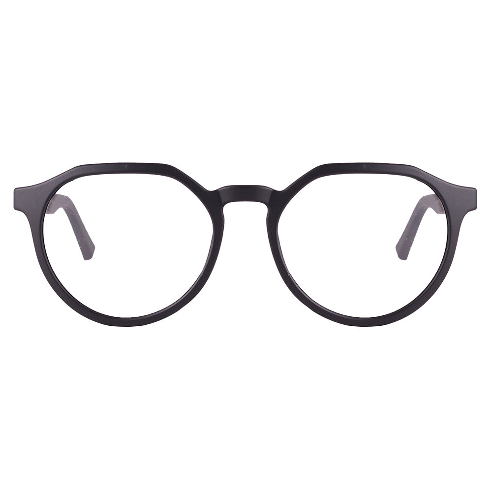 Colcci Bandy 6 Clip On Preto Fosco/ Preto - Lente 5,3 cm - Grau