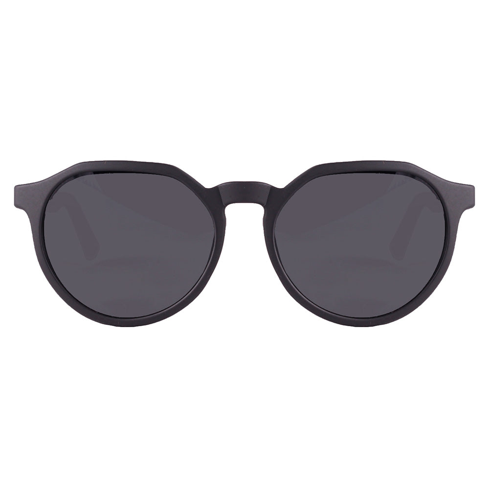 Colcci Bandy 6 Clip On Preto Fosco/ Preto - Lente 5,3 cm - Grau