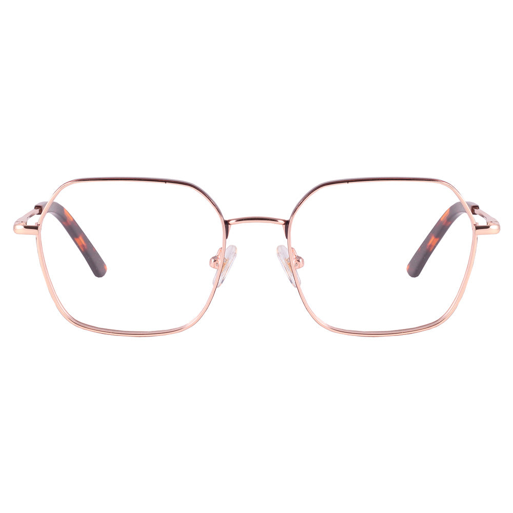 Colcci C6198 Dourado Brilho e Marrom Fosco - Lente 5,4 cm - Grau