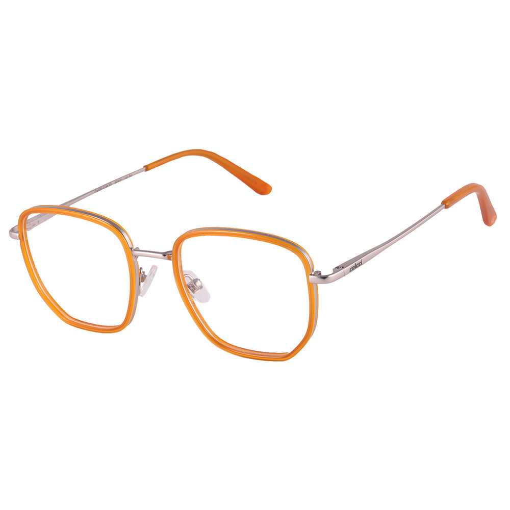 Colcci C6203 Prata e Laranja Brilho - Lente 5,2 cm - Grau