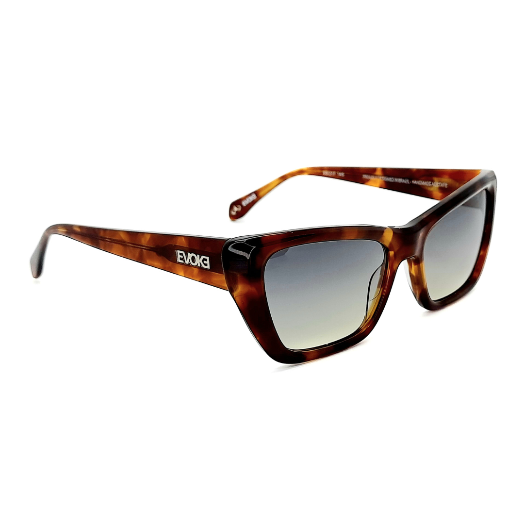 Evoke EVK 44 G21 Marrom Mesclado Verde G-15 Degradê - Sol - 53 mm