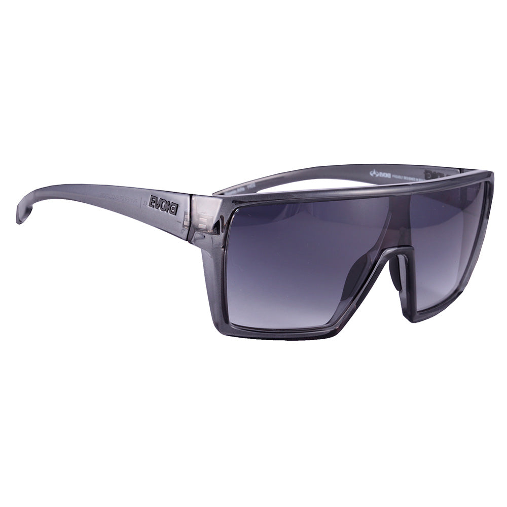 Evoke Bionic Alfa H02 Quadrado Crystal Gray/ Gray Gradient - Solar - TAM 135 mm