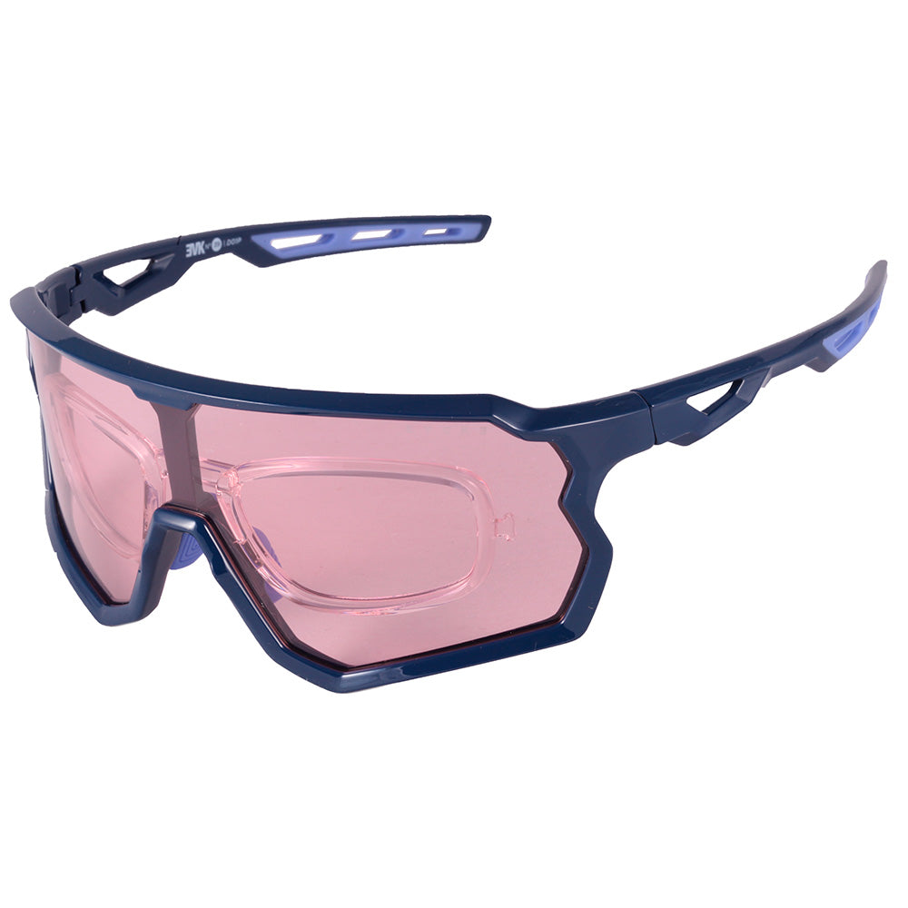 Evoke EVK 39 D01P Azul Brilho/ Amber Polarizada - Lente 16 cm - Sol