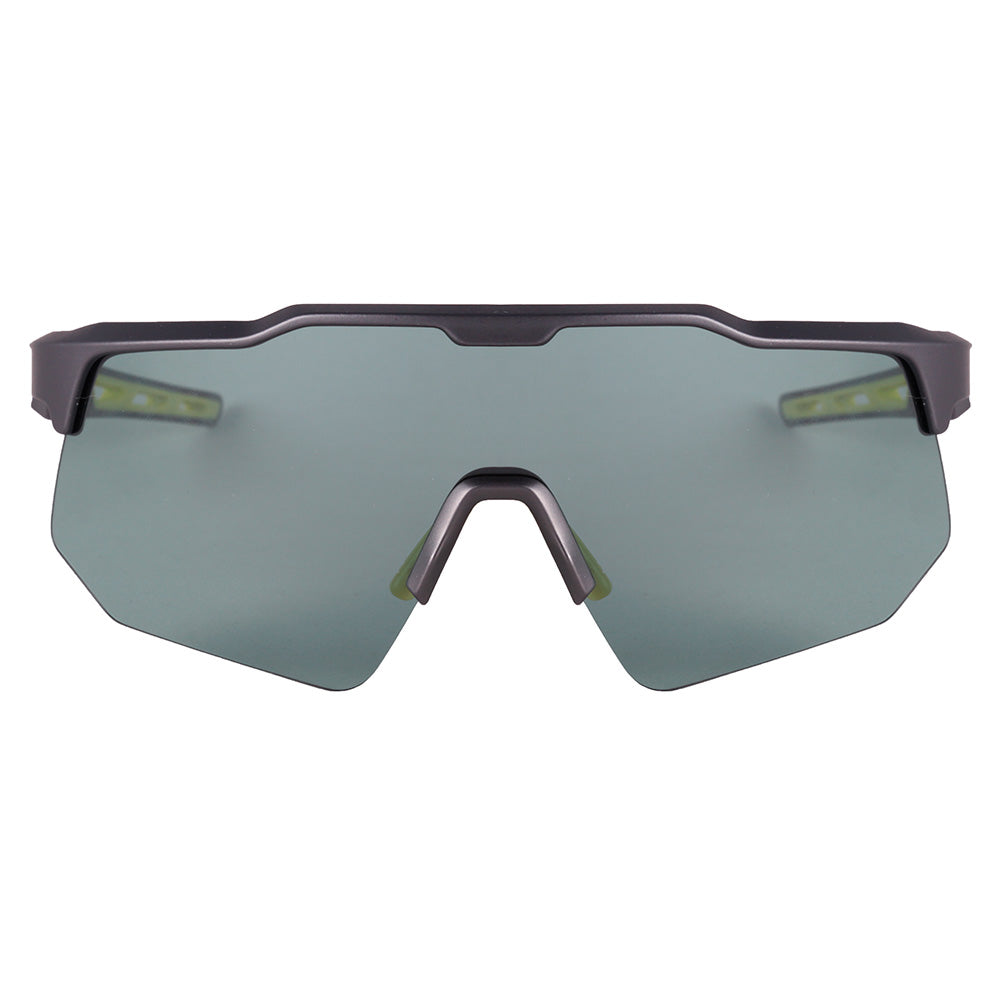 Evoke EVK 40 H11P Cinza Fosco/Verde Polarizado - Lente 15,5 cm - Sol