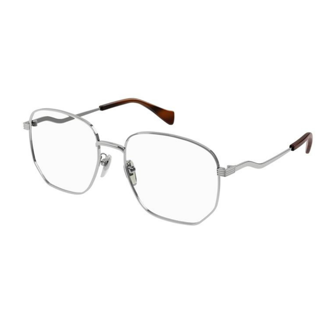 Gucci GG0973O 002 Prata Brilho - Grau - 56 mm