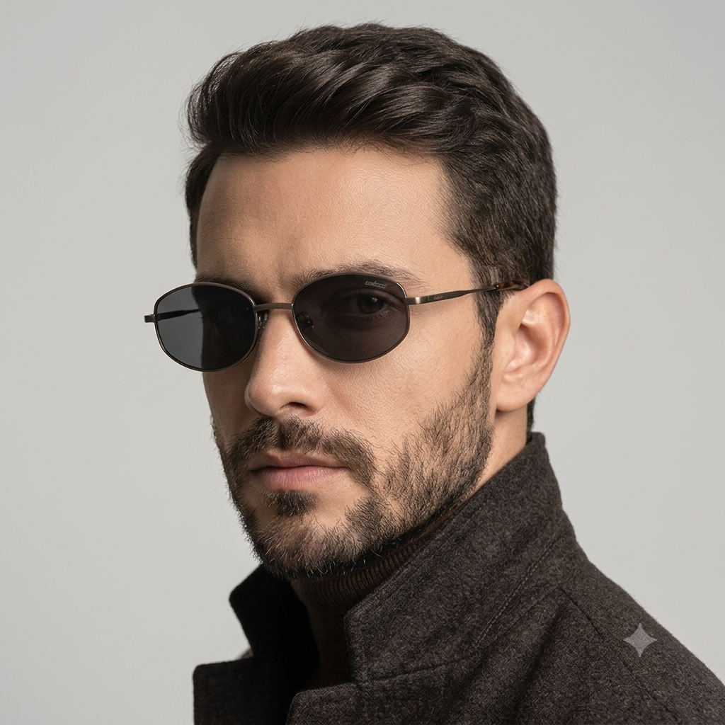 Colcci C0304 Cinza Fosco Preto - Sol - 55 mm
