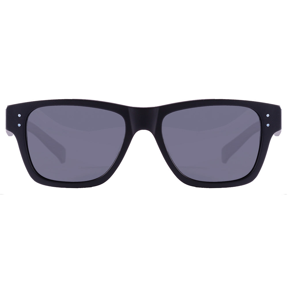 HB Foster Matte Black/ Polarized Gray - Solar